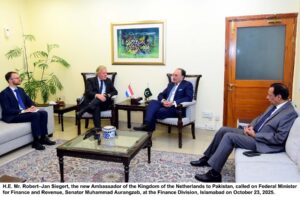 Finance Minister, Netherlands Ambassador discuss boosting bilateral trade and investment relations