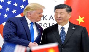 Trump travels to Asia and a meeting with China’s Xi as the US government shutdown drags on