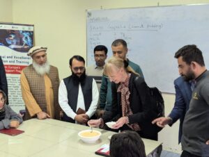 German Ambassador HE Ina Lepel visits GVTTC Gilgit, applauds modern skills training for youths