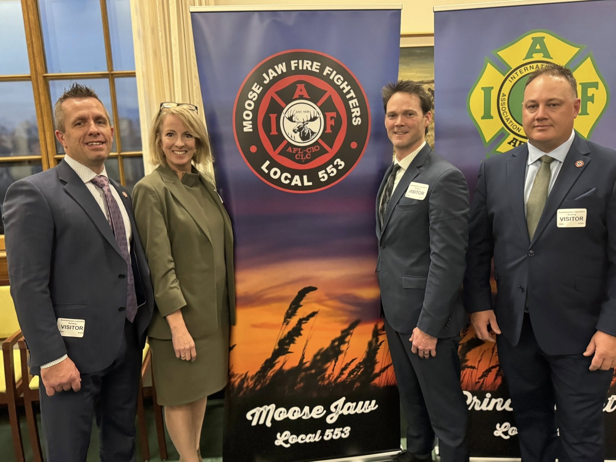 Megan Patterson MLA Thanks First Responders for Their Selfless Service