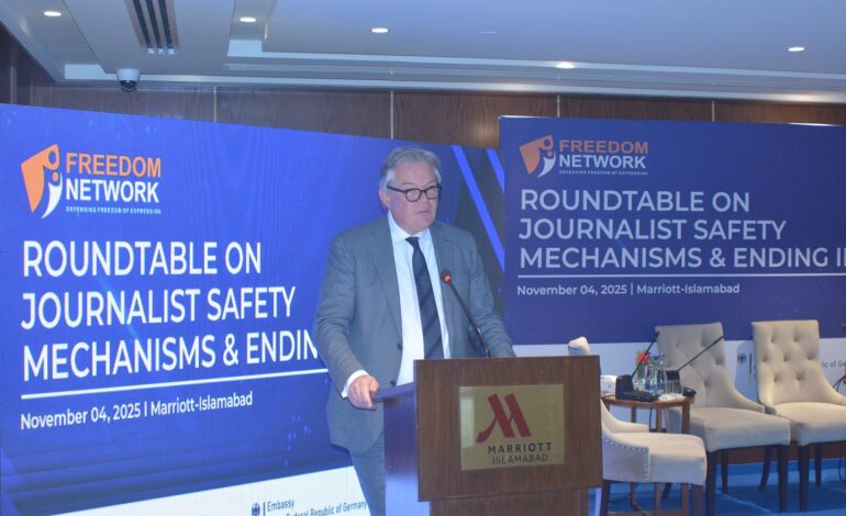 Dutch Ambassador Highlights Roundtable on journalist safety mechanisms & media