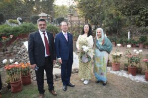 Japanese Ambassador Graces Chrysanthemum Festival at Islamia College Peshawar