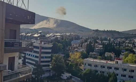 Shells of unknown origin land near military airport in Damascus, Syrian state TV says