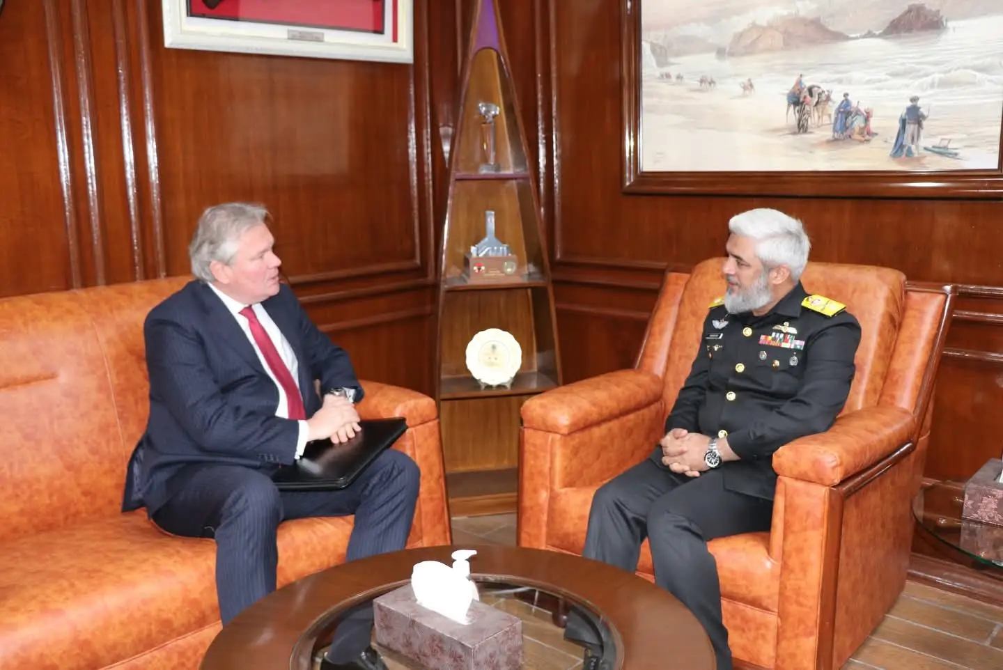 Dutch ambassador visits Pakistan Navy War College, explores cooperation opportunities