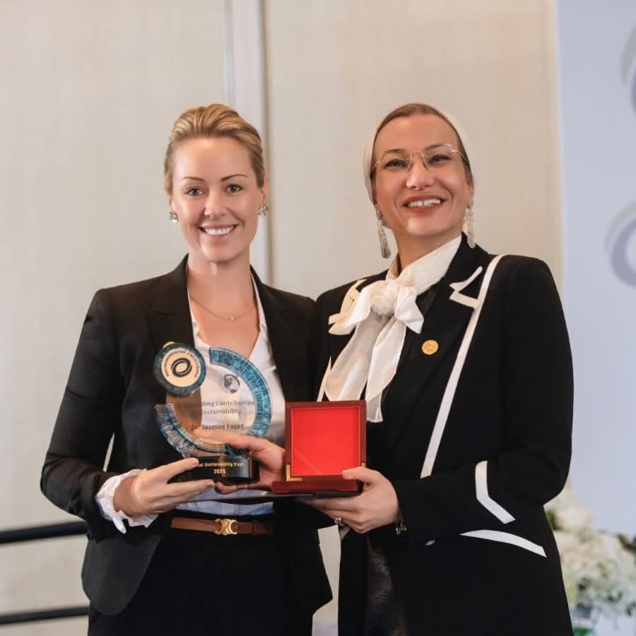 UNCCD Chief Yasmine Fouad Wins 2025 Nobel Sustainability Trust Award
