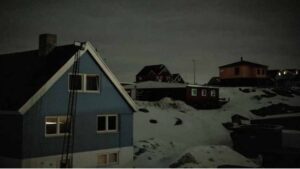 Greenland’s capital restores power, heating after storm damaged line