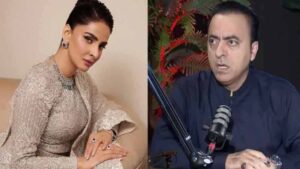 Journalist tenders apology to Saba Qamar over controversial remarks