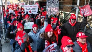 Thousands of nurses go on strike at several major New York City hospitals