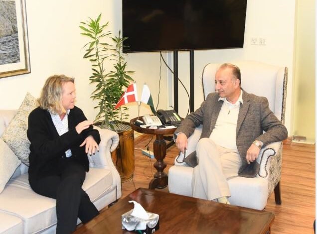 Denmark’s Ambassador Calls on Federal Minister Musadik Malik