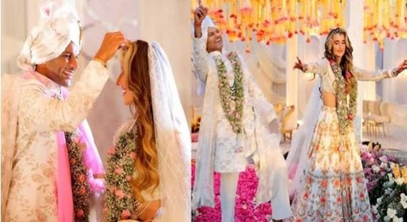 Indian cricketer Shikhar Dhawan marries Sophie Shine