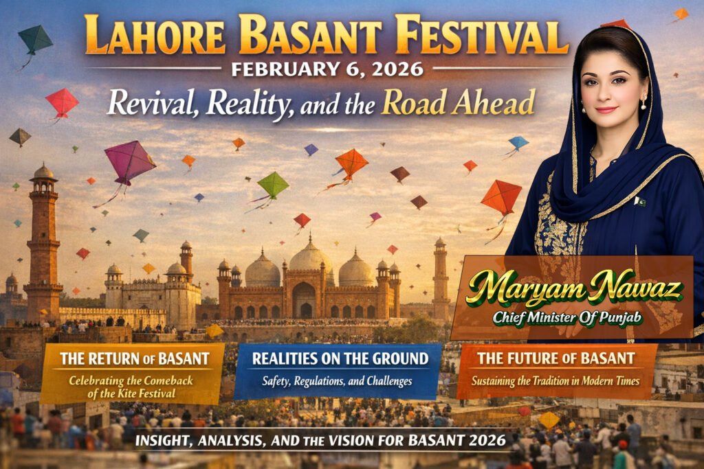 Lahore Basant Festival &ndash; February 6, 2026 Revival, Reality, and the Road Ahead