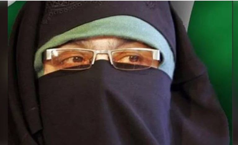 Kashmiri leader Asiya Andrabi, chief of Dukhtaran-e-Millat, who was sentenced to life imprisonment by an Indian court under anti-terror laws amid Pakistan's mediation efforts in the Iran-US conflict.