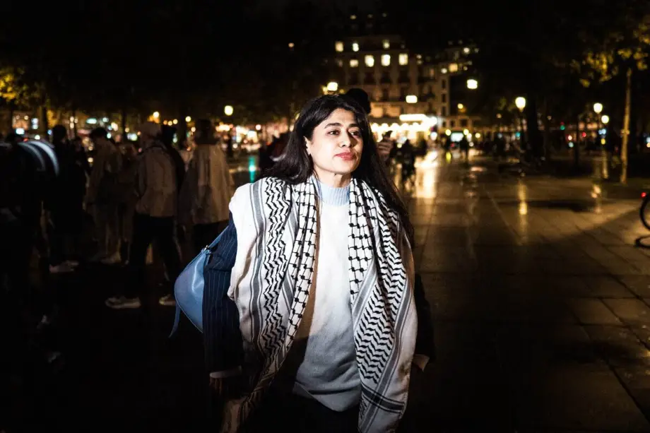 Rima Hassan, French member of the European Parliament, who was denied entry to Canada hours before her scheduled flight for speaking engagements in Montreal.
