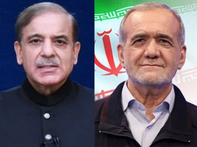 Prime Minister Shehbaz Sharif holds telephone conversation with Iranian President Masoud Pezeshkian as Pakistan intensifies diplomatic efforts to mediate an end to the Middle East conflict.