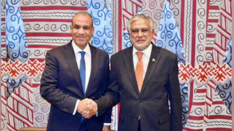 Deputy Prime Minister and Foreign Minister Ishaq Dar engages in diplomatic outreach with Egyptian and Iranian counterparts as Pakistan leads de-escalation efforts in the Middle East conflict.