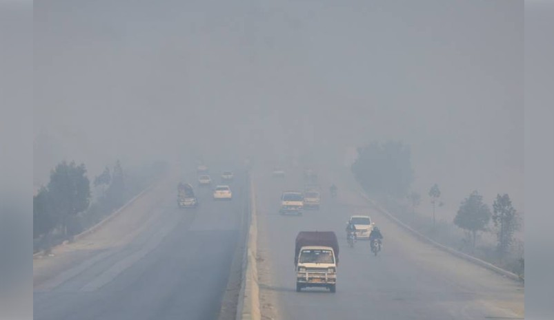 Smog shrouds Lahore's skyline as Pakistan is named the world's most polluted country in 2025, with PM2.5 levels exceeding WHO safety limits by 13 times