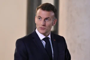 French President Emmanuel Macron condemns Israeli police decision to bar Latin Patriarch Pierbattista Pizzaballa from entering Jerusalem's Church of the Holy Sepulchre