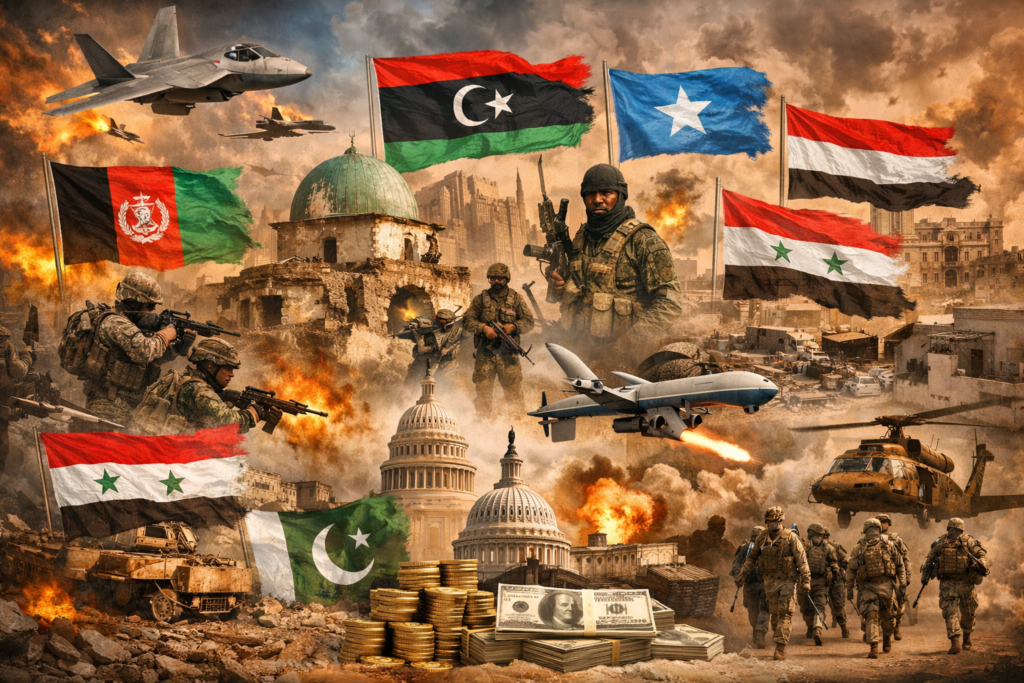 The Unending War: 10 Countries, $8 Trillion, and Two Decades of American Bombs