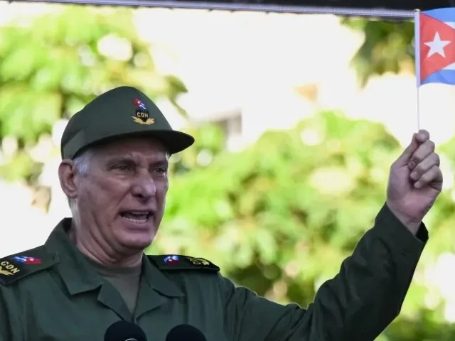 Cuban President Miguel Diaz-Canel addresses rally marking Bay of Pigs anniversary, warning Cuba is 'ready' for possible US attack.