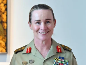 Lieutenant General Susan Coyle becomes first woman to lead Australian Army in its 125-year history.