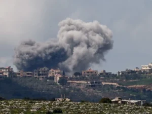 Leaders discussing Israel Lebanon ceasefire during diplomatic talks in Washington