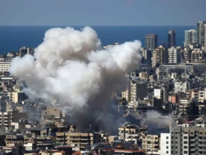 Rescue workers search rubble in Beirut after Israeli strikes as Lebanon urges Pakistan to help end attacks.