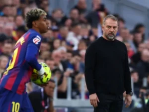 Barcelona coach Hansi Flick defends 18-year-old Lamine Yamal, saying he will always support and protect the young star despite emotional outbursts.
