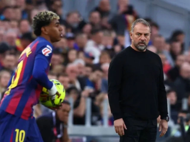 Barcelona coach Hansi Flick defends 18-year-old Lamine Yamal, saying he will always support and protect the young star despite emotional outbursts.