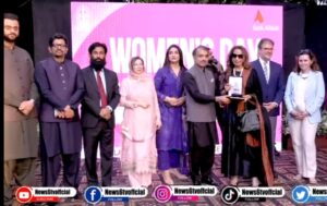 Nina Rania Khan Mashriqi Honored with Best Leadership Award on International Women’s Day