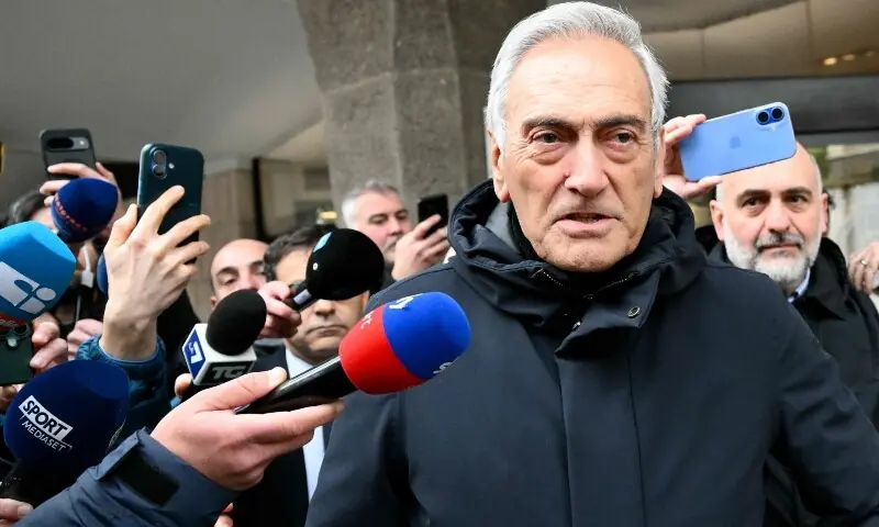 FIGC president Gabriele Gravina resigns after Italy's third consecutive World Cup qualification failure, with Gianluigi Buffon also stepping down.