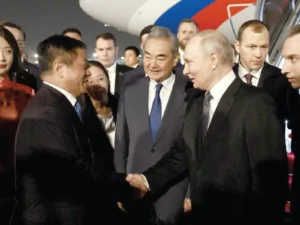 Putin Arrives in China for High-Stakes Talks With ‘Long-Time Friend’ Xi After Trump Visit