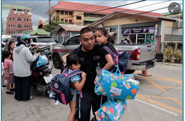 Thailand 8 killed including suspected attacker Thailand School Shooting, police say
