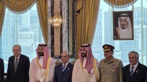 Pakistan Saudi Arabia andTurkiye sign Makkah Joint Defence Agreement